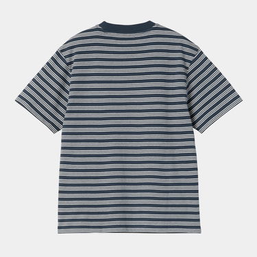 Тениска Carhartt WIP Carhartt WIP Sydney Stripe Short Sleeve T-Shirt Тъмно синьо | I034494_9, 4