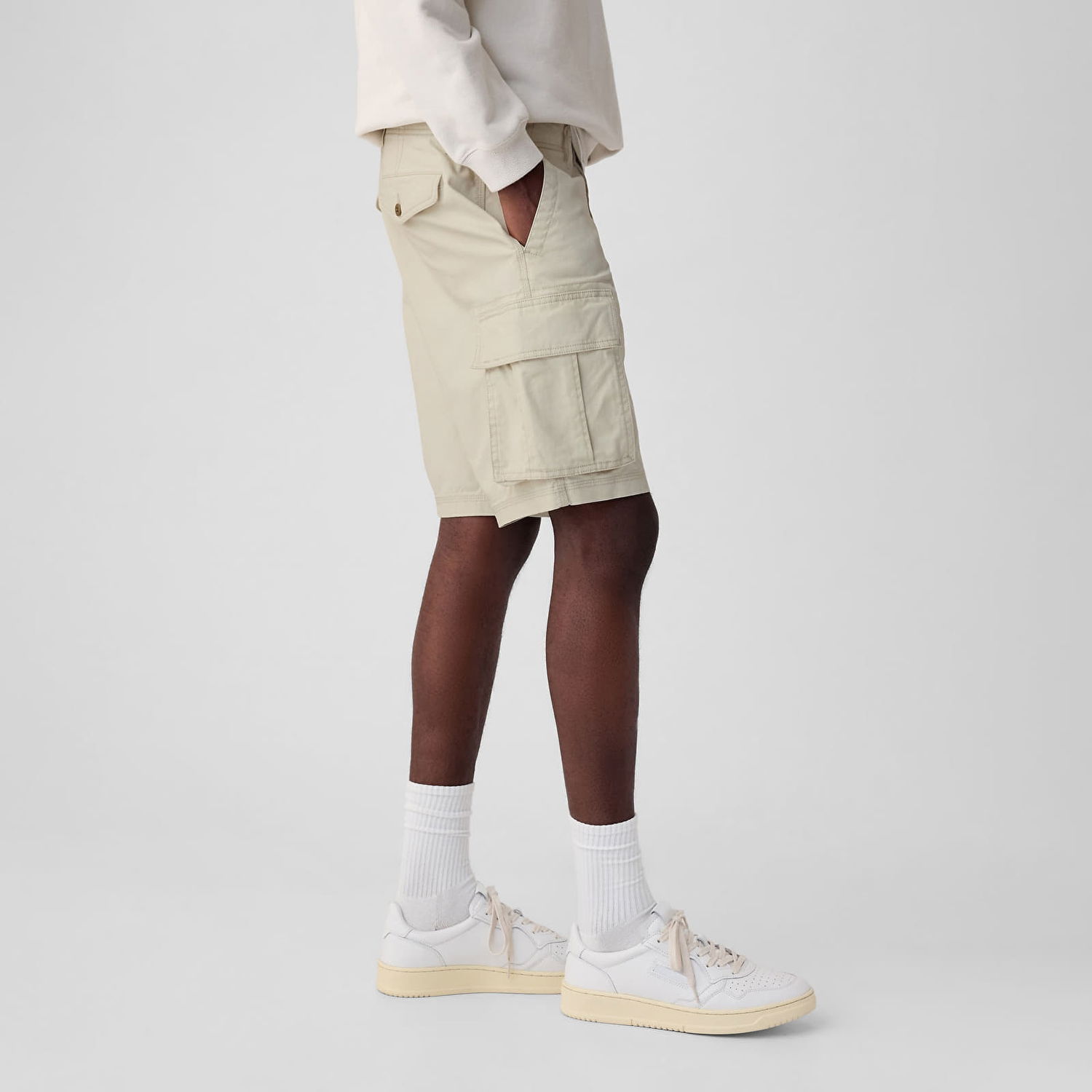 Къси панталони GAP Cargo Shorts Chino Бежово | 866152-04, 1