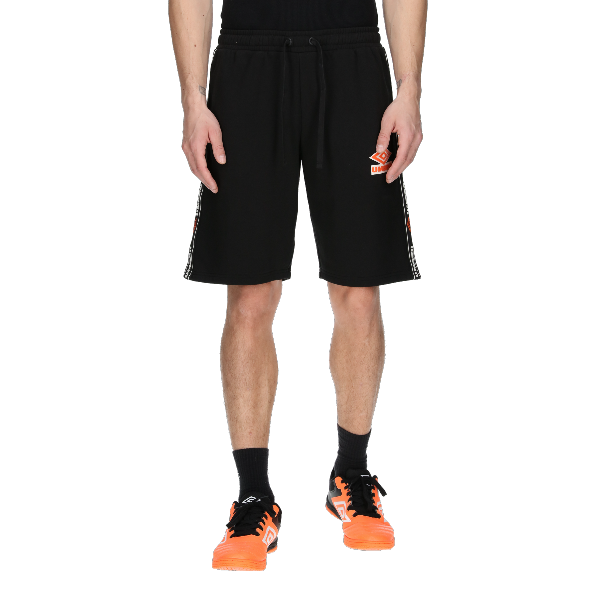Къси панталони Umbro Retro Shorts with Side Logo Tape Черно | UMA241M201-01, 0