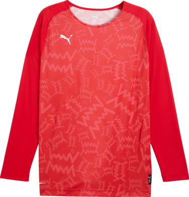 Тениска Puma Teamjaws Graphic Ls Shooting Shirt Червено | 688450-03, 0