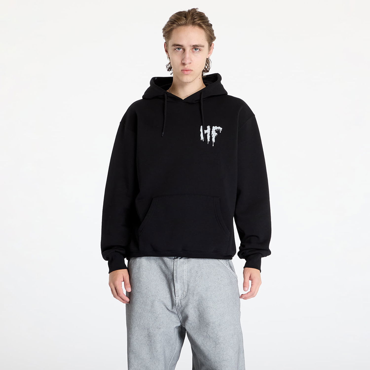 Суитчър Horsefeathers Acid Bath Hoodie Black M Черно | SM1352A, 0