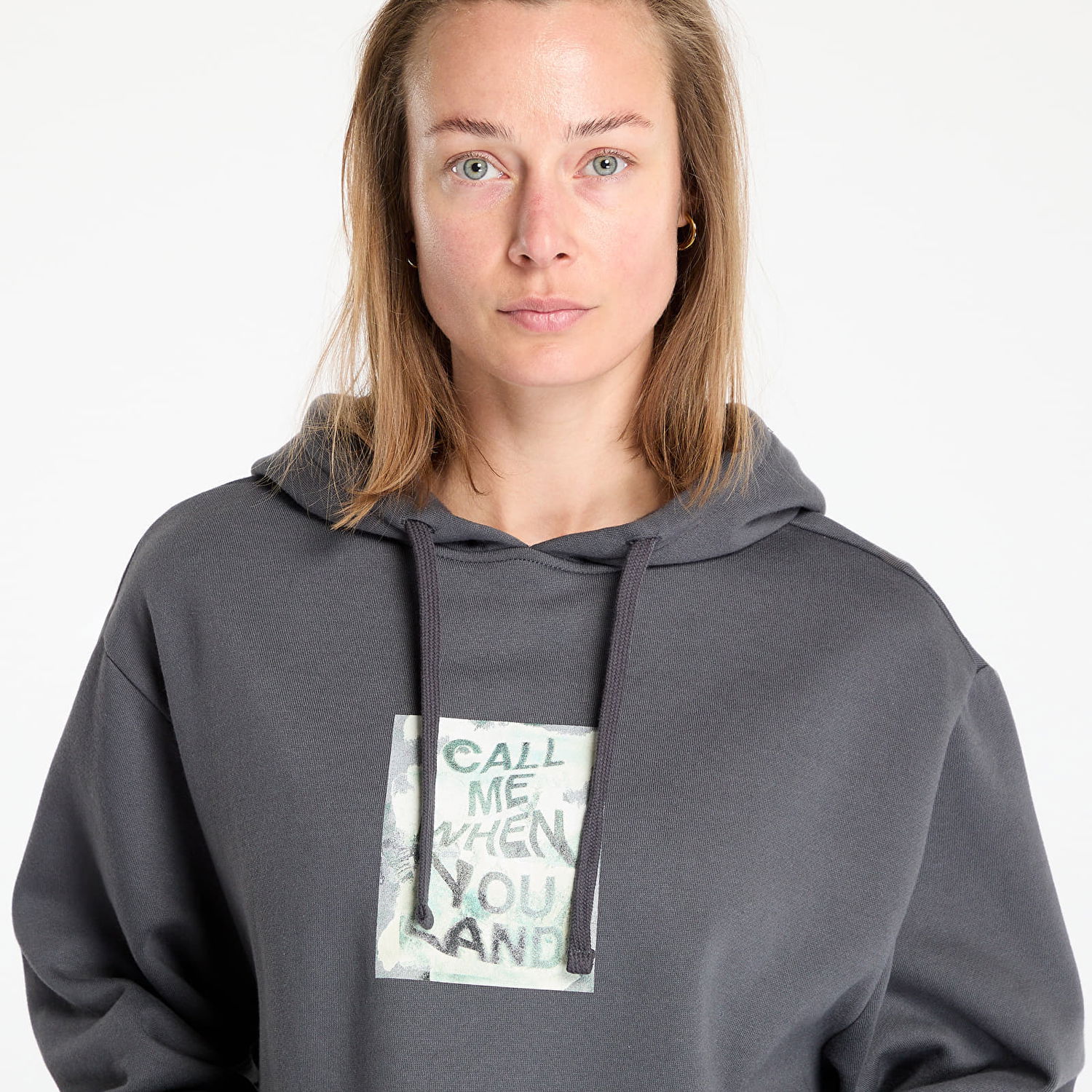 Суитчър Vans Vans Missed Flights Bloussan Hoodie Сиво | VN000MAB1O71, 1