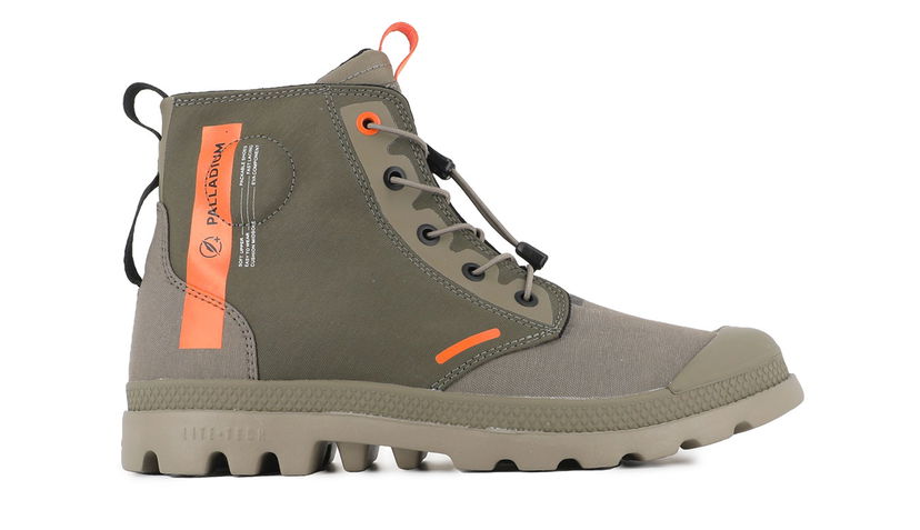 Кецове и обувки Palladium Pampa Lite Journey Packable Fast Lacing Lite Tech Зелено | 79539-325-M