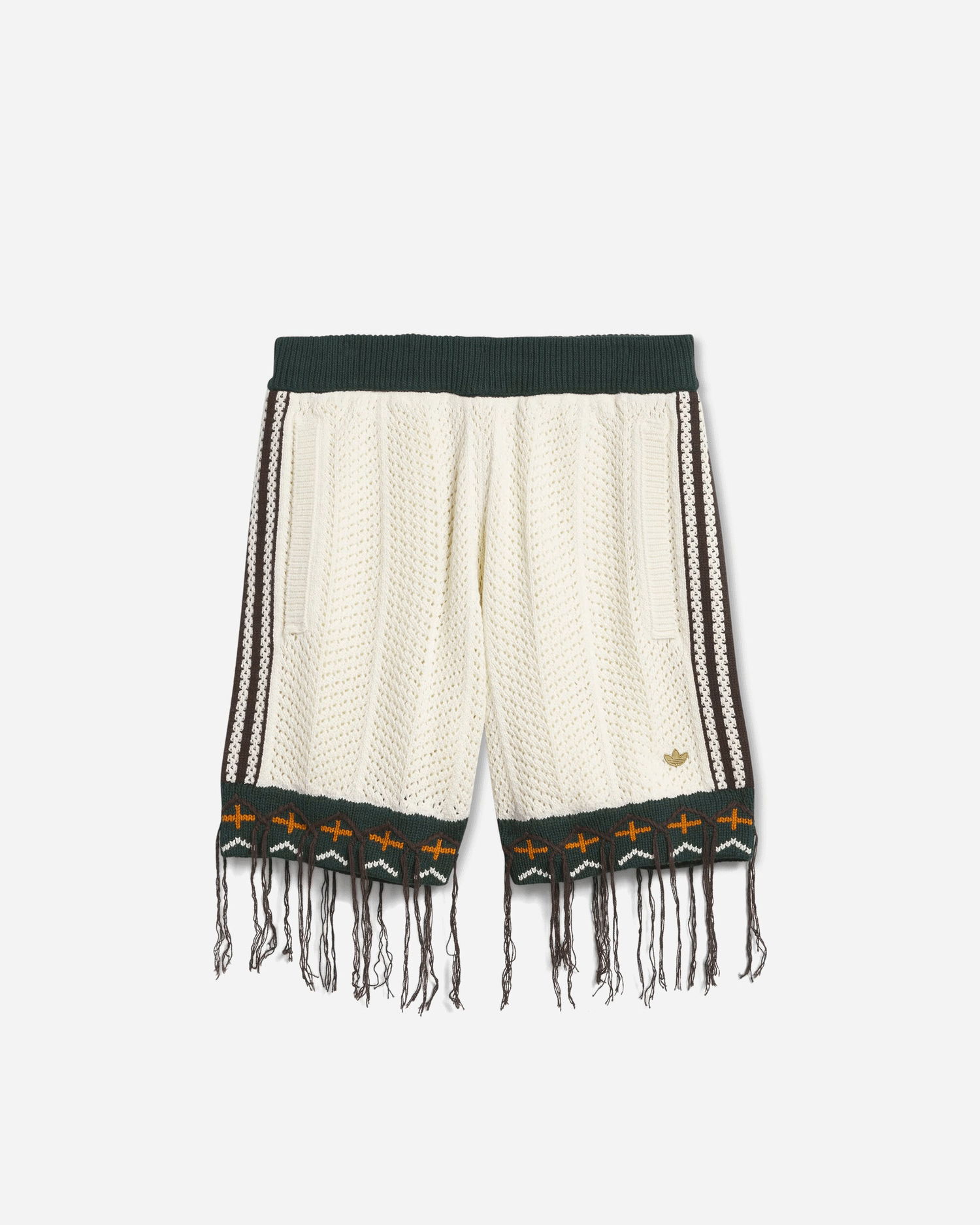 Къси панталони adidas Originals CLOT by Edison Chen Crochet Shorts Бяло | JX6554, 1