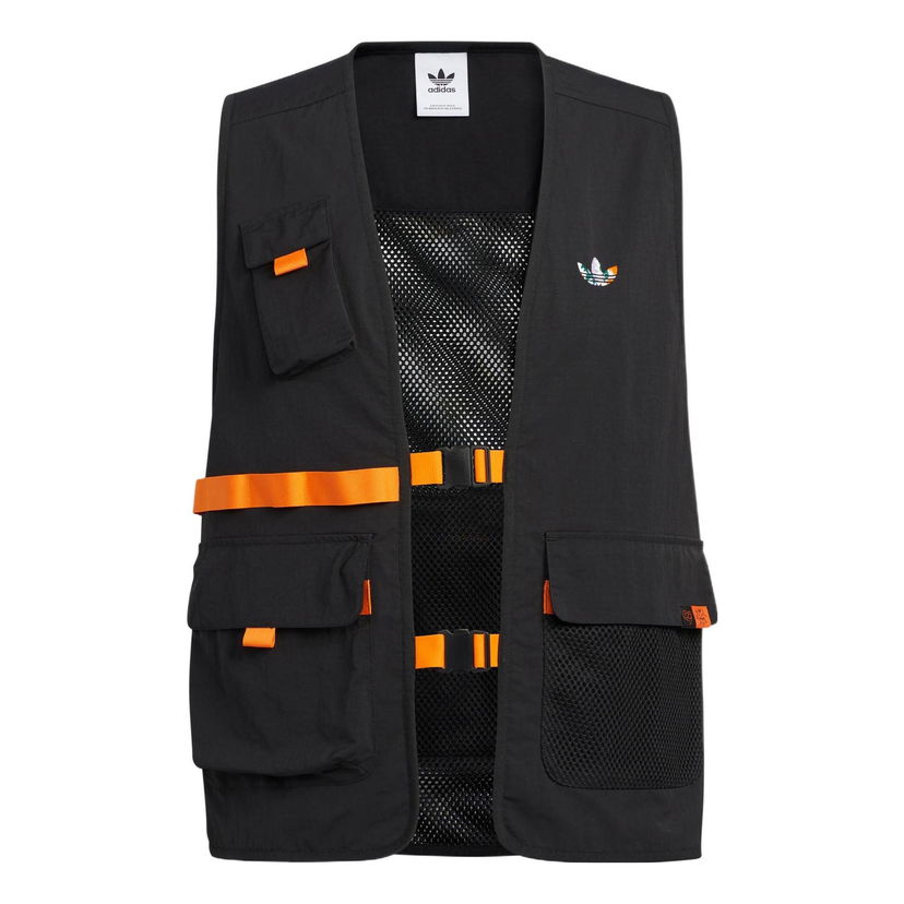 Жилетка adidas Originals Kentaro Okawara Utility Vest Черно | HR6441