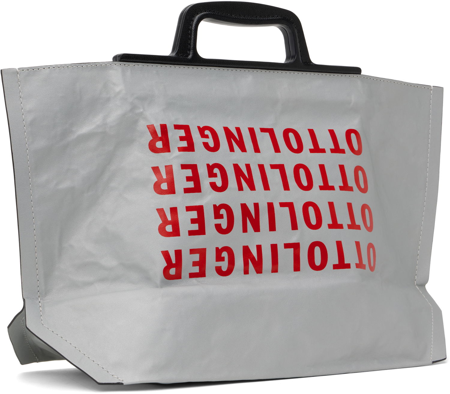 Голяма пазарска чанта Ottolinger Ottolinger ECCO.Kollektive Edition Frozen Tote Bag Сиво | 920012791402, 1