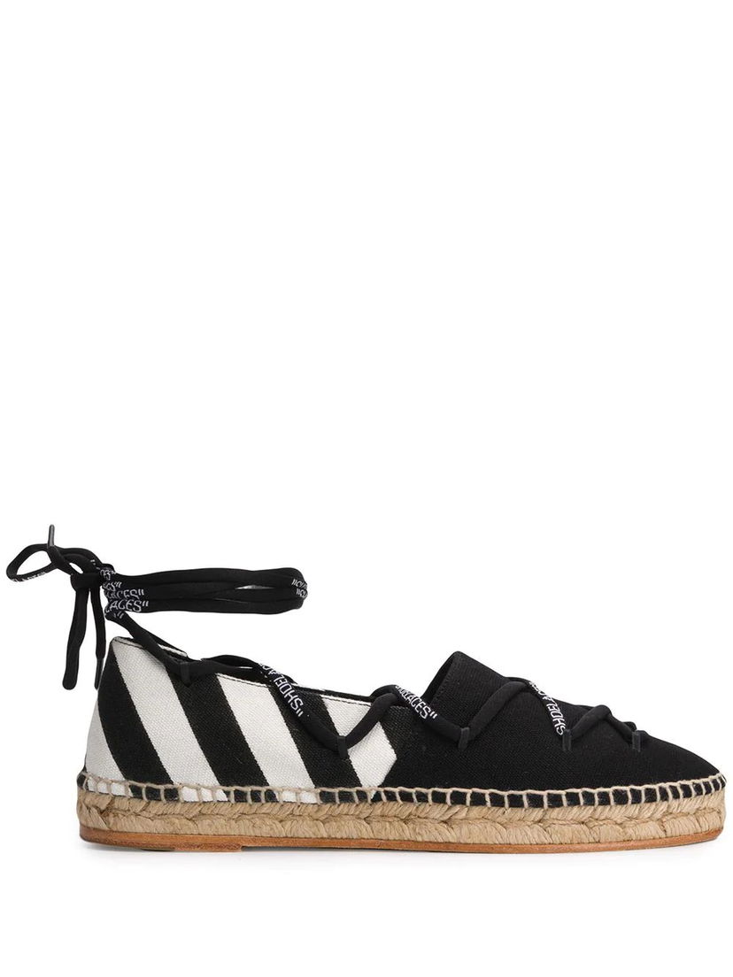 Кецове и обувки Off-White FABRIC ESPADRILLES ''Black'' Черно | OWIA204R20H701160110