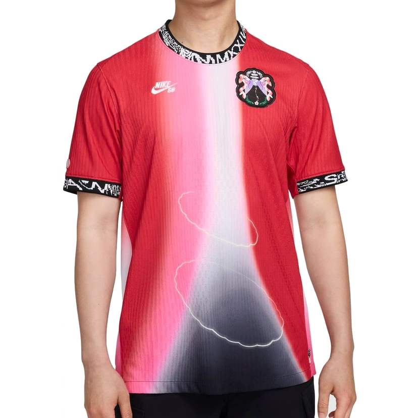 Фланелка Nike SB Dri-FIT ADV Short-Sleeve Team Japan Jersey Червено | FZ4065-657