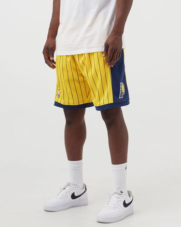 Къси панталони Mitchell & Ness NBA Swingman Shorts Indiana Pacers 1999-00 Жълто | SMSHAC19177-IPAYWNY99, 1
