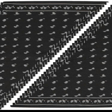 Шал A.P.C. Paisley Bandana Neckerchief Черно | COHAZ-M15198-LZZ, 0