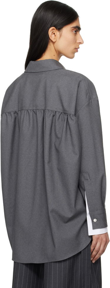 Риза Marni Marni Tropical Wool Shirt Сиво | CAMA0613QS TW839, 2