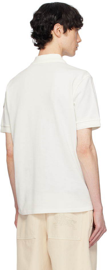 Поло тениска Moncler Moncler Archivio Short Sleeve Polo Бяло | K10918A0000289A16, 2