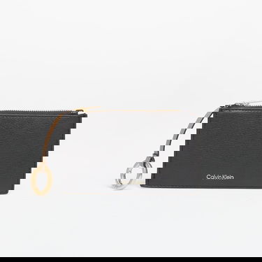 Портфейл CALVIN KLEIN Calvin Klein Top Zip Card Case with Keychain Черно | LV04F1090G 332, 0