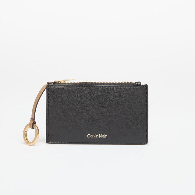 Calvin Klein Top Zip Card Case with Keychain