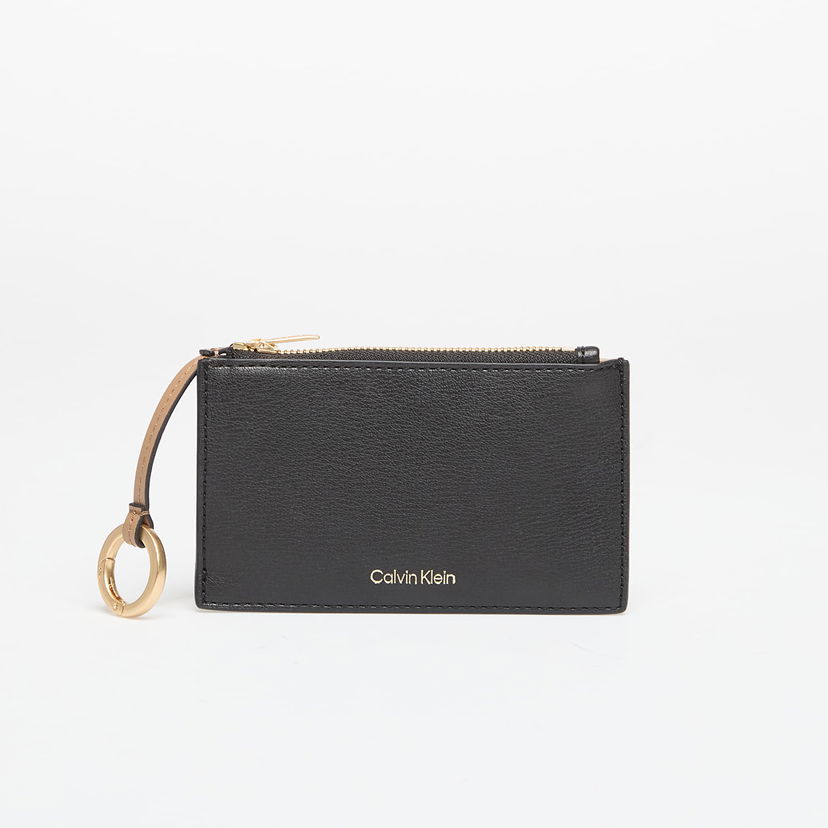 Портфейл CALVIN KLEIN Calvin Klein Top Zip Card Case with Keychain Черно | LV04F1090G 332