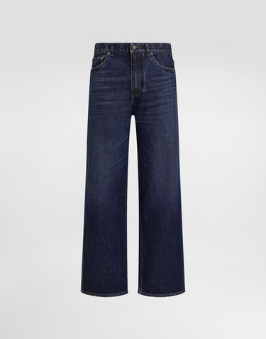 Дънки Dolce & Gabbana Dolce & Gabbana Wide-leg Denim Jeans Синьо | GP15NDG8OA1S9001_1, 0