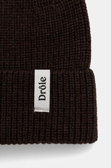 Шапка Drôle de Monsieur Men's Beanie Кафяво | E-BN100-WO007-BN, 2
