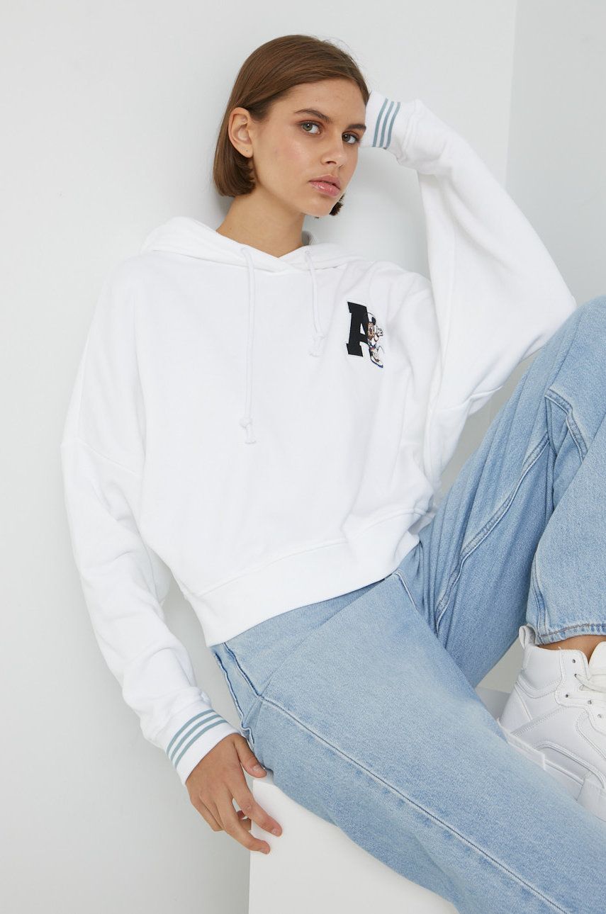 Суитчър adidas Originals Hoodie Бяло | HL9055, 0