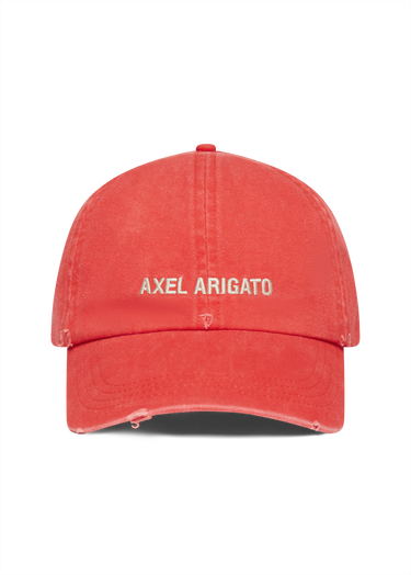 Шапка с козирка AXEL ARIGATO Axel Arigato Distressed Logo Cap Червено | X0101014, 0