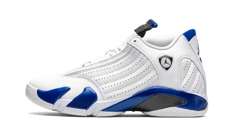 Кецове и обувки Jordan Air Jordan 14 Retro "Hyper Royal" Бяло | 487471-104, 0