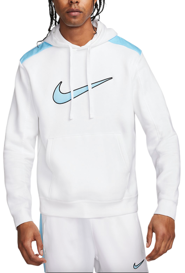 Суитчър Nike Fleece Hoodie Бяло | fn0247-101, 0
