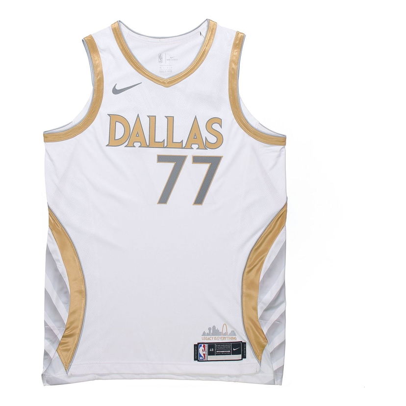 Фланелка Nike Luka Doncic Dallas Mavericks Jersey Бяло | CN1592-104