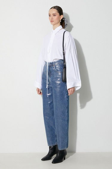 Дънки Maison Margiela High Waist 5 Pockets Pants Синьо | S62LB0155, 1