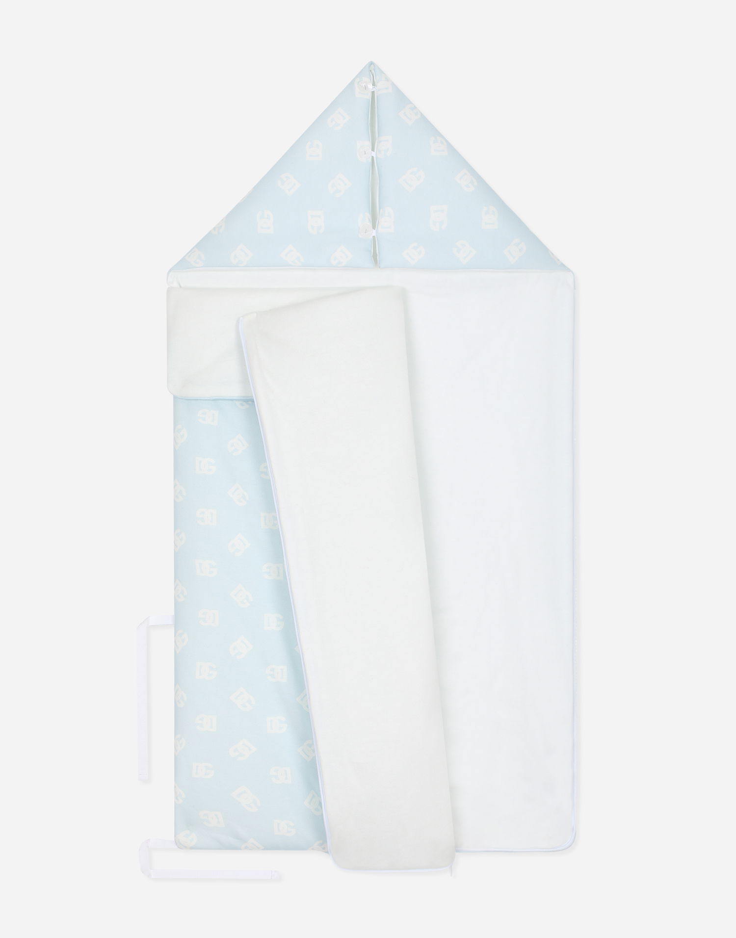 Пижама Dolce & Gabbana Dolce & Gabbana DG Logo Print Jersey Sleep Sack Синьо | LNJA93G7F0HHCVAA, 1