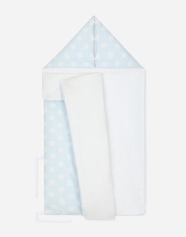 Пижама Dolce & Gabbana Dolce & Gabbana DG Logo Print Jersey Sleep Sack Синьо | LNJA93G7F0HHCVAA, 1