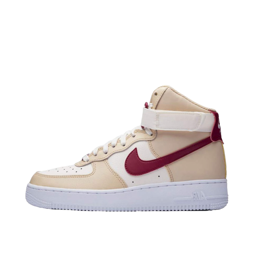 Кецове и обувки Nike Air Force 1 High Noble Red W Бежово | 334031-200
