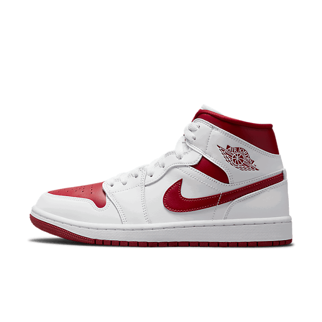 Кецове и обувки Jordan Air Jordan 1 Mid "Reverse Chicago" Бяло | BQ6472-161, 0