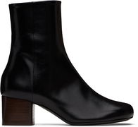 LEMAIRE Anatomic 55 Leather Ankle Boots