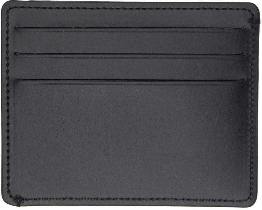 Портфейл Maison Margiela Black Stitches Card Holder Черно | SA2VX0003 P4745, 0