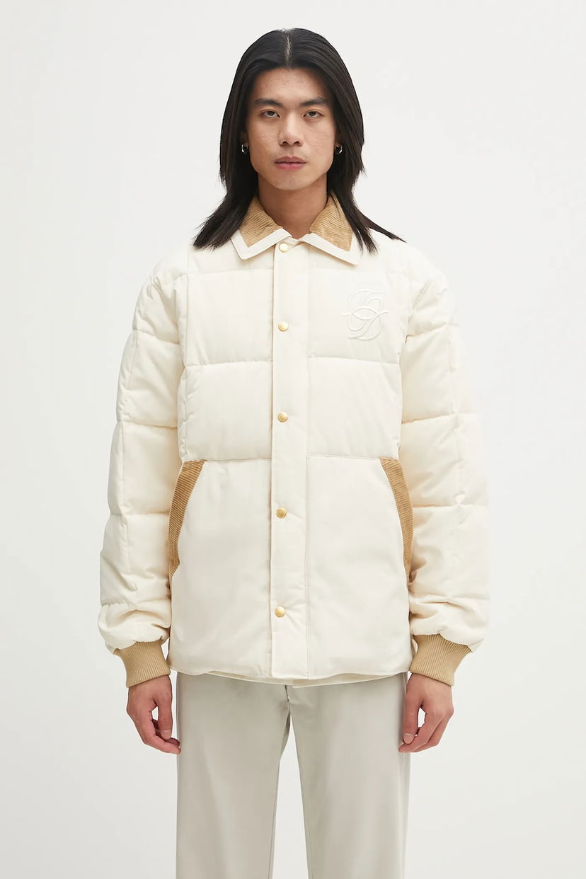 Пухо яке Drôle de Monsieur Drôle de Monsieur La Doudoune MatelassEe Puffer Jacket Бяло | I.CT139.PL163