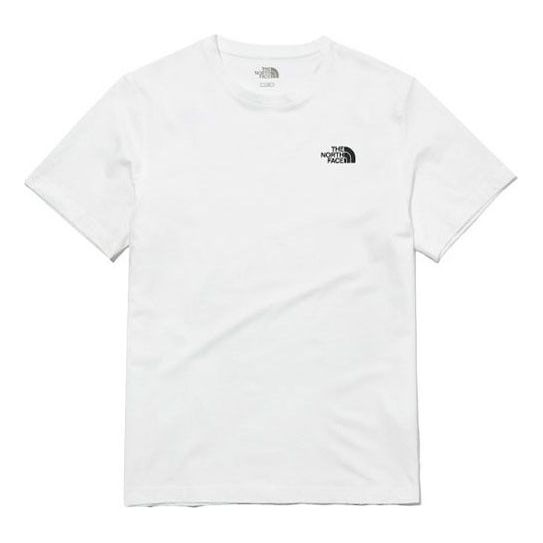 Тениска The North Face Simple Dome T-Shirt Бяло | NT7UM21B