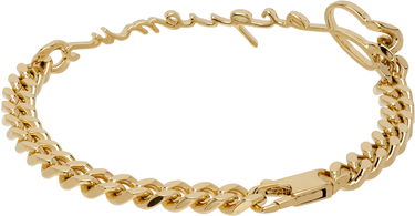 Гривна Jacquemus Cuban Chain Bracelet 'The Jacquemus' Жълто | 22HJWW00332AOT4005, 1