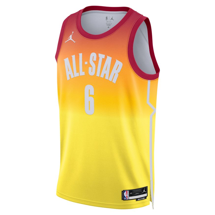 Фланелка Jordan Dri-FIT NBA All-Star LeBron James Swingman Jersey Червено | DX6330-611, 0
