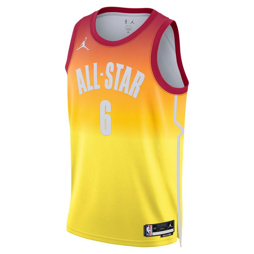 Фланелка Jordan Dri-FIT NBA All-Star LeBron James Swingman Jersey Червено | DX6330-611