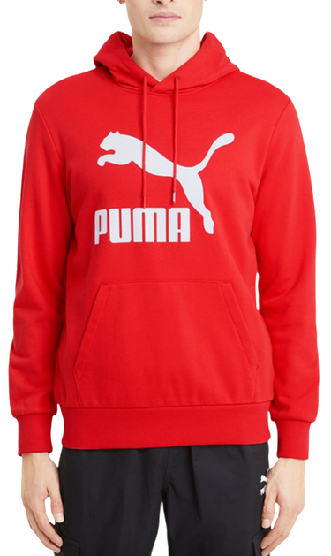 Суитчър Puma Classics Logo Hoodie Червено | 53008411, 0