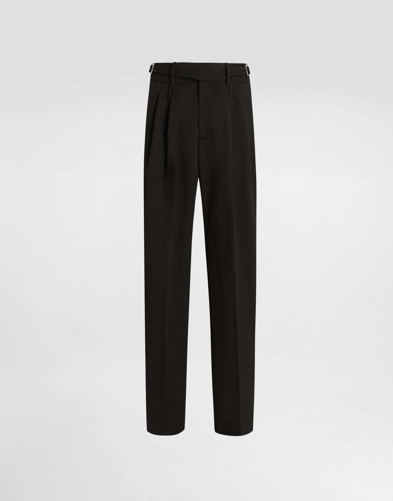 Панталони Dolce & Gabbana Wool Gabardine Trousers Collection Черно | GP185THU2ARN0000, 0