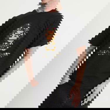 Тениска BAPE 1st Camo Milo Shark T-Shirt Черно | 002TEL801004M-BYE, 5