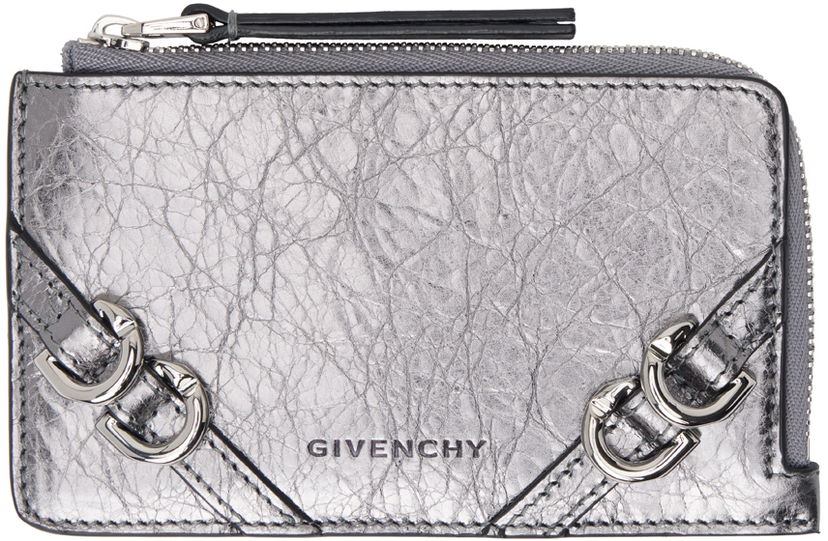 Портфейл Givenchy Voyou Zipped Wallet Сиво | BB60LSB1Q9070