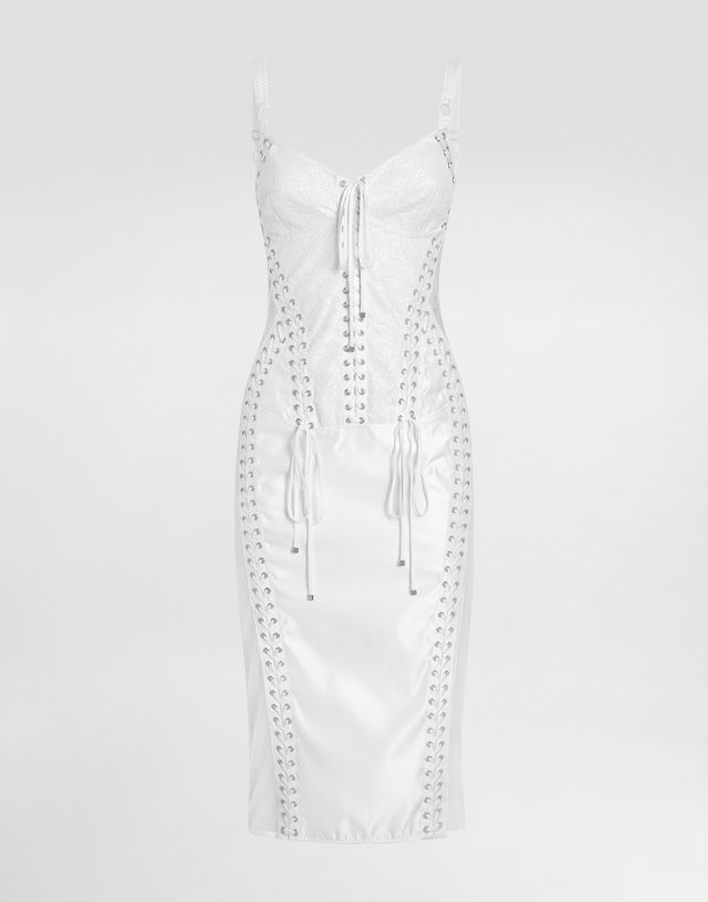 Dolce & Gabbana Calf-Length Corset Dress