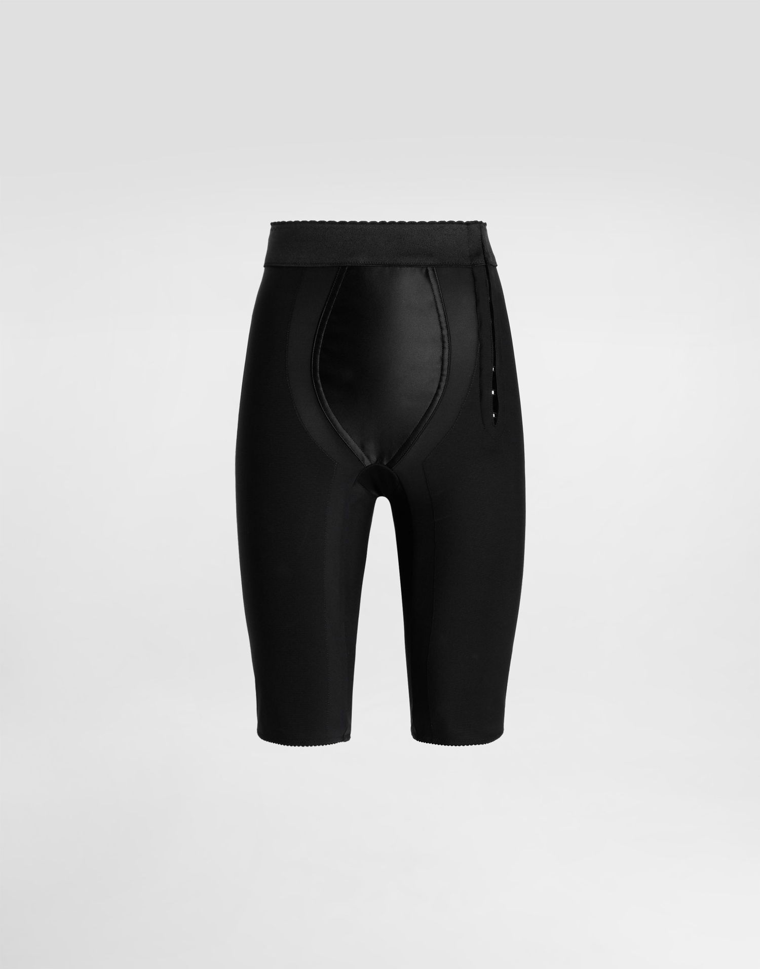 Къси панталони Dolce & Gabbana Dolce & Gabbana Stretch Satin Bike Shorts Черно | FTAMHTGDCMXN0000, 0