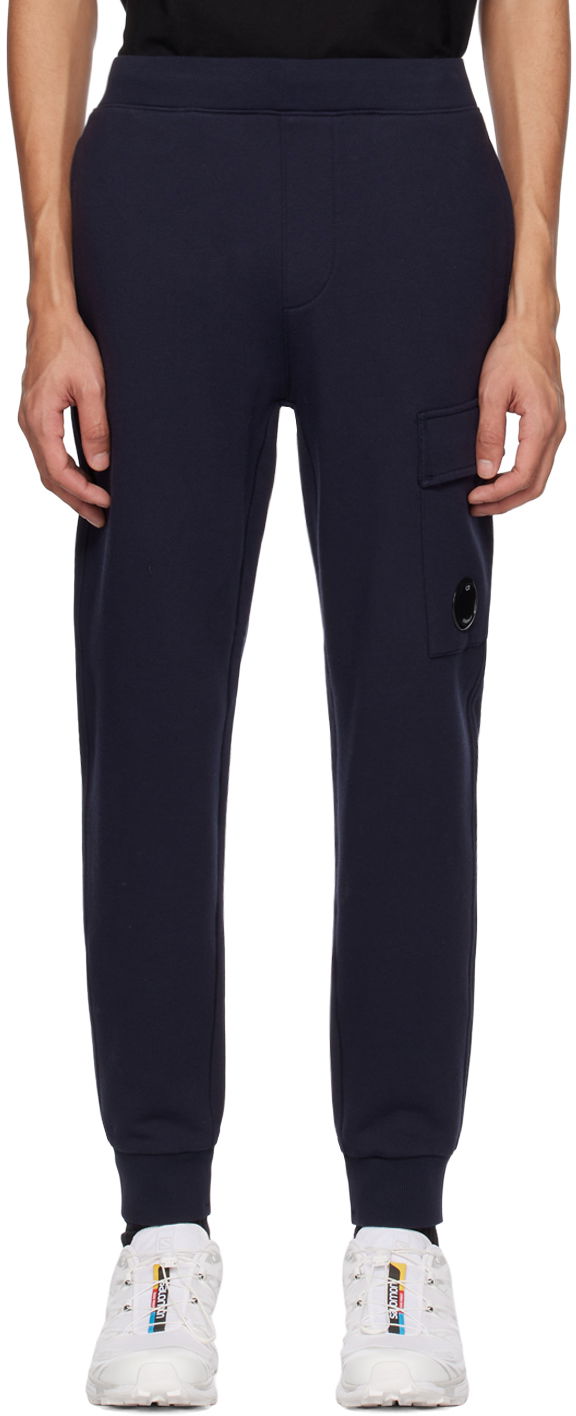 Спортни панталони C.P. Company Tapered Sweatpants Тъмно синьо | 14CMSP017A-005086W, 0