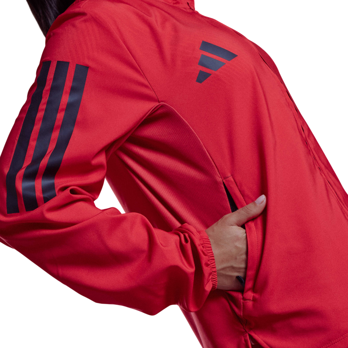 Ветровка adidas Originals Adizero TRC x Top4Running Jacket Червено | it4450-trc, 1