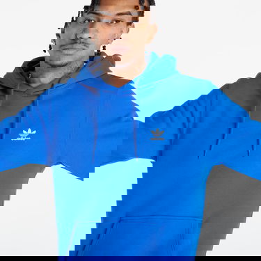 Суитчър adidas Originals Trefoil Essential Hoodie Тюркоазено | IR7787, 1