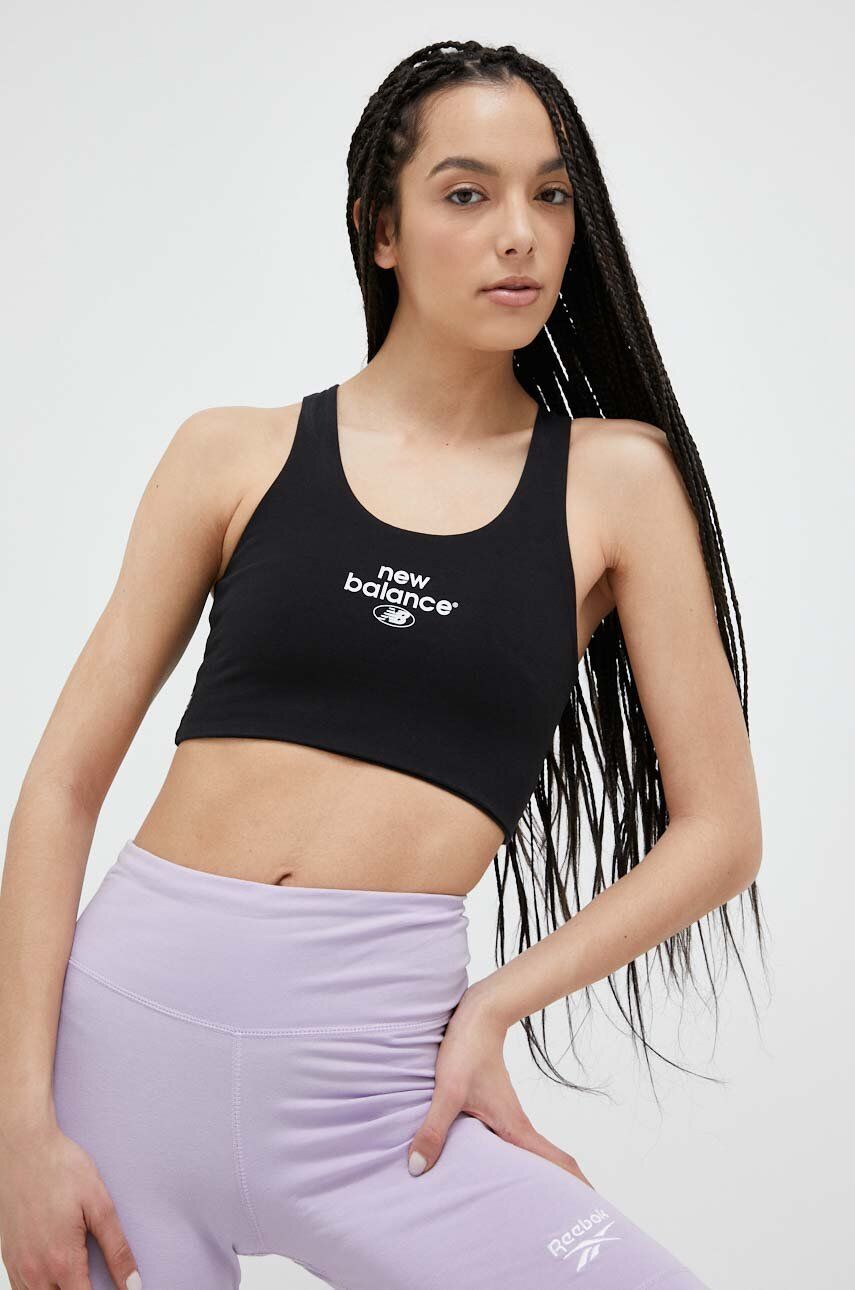Сутиен New Balance Bra Essentials Reimagined Черно | WB31500BK, 0