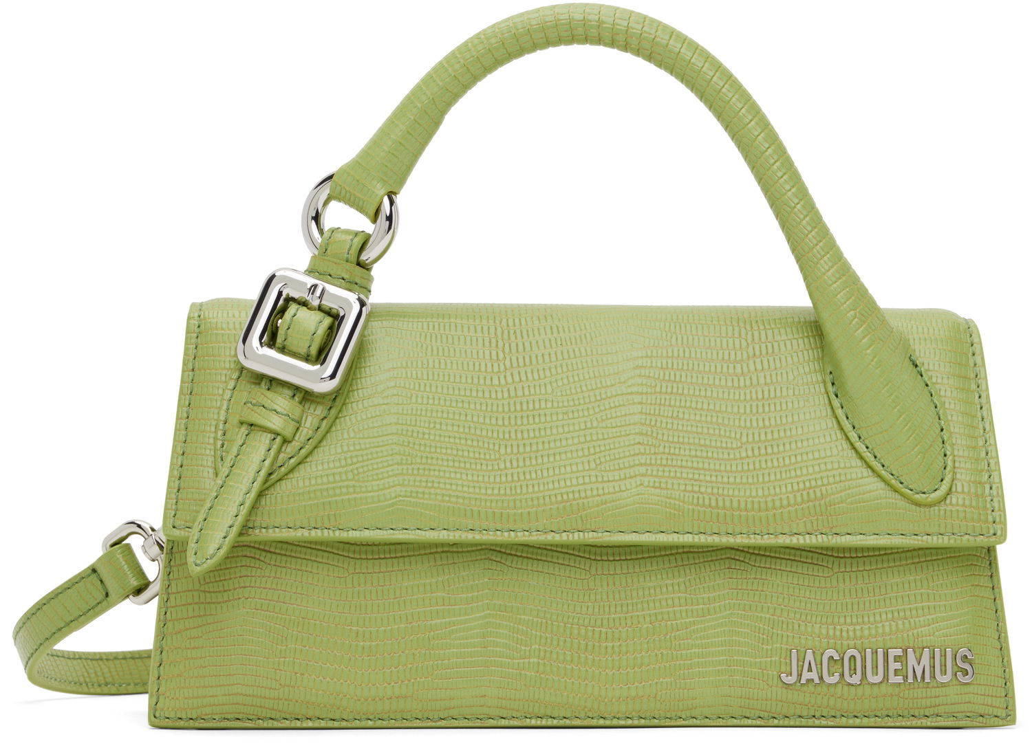 Дамска чанта Jacquemus Jacquemus 'The long Chiquito with buckle' Bag Зелено | 25E233BA326-3235, 0