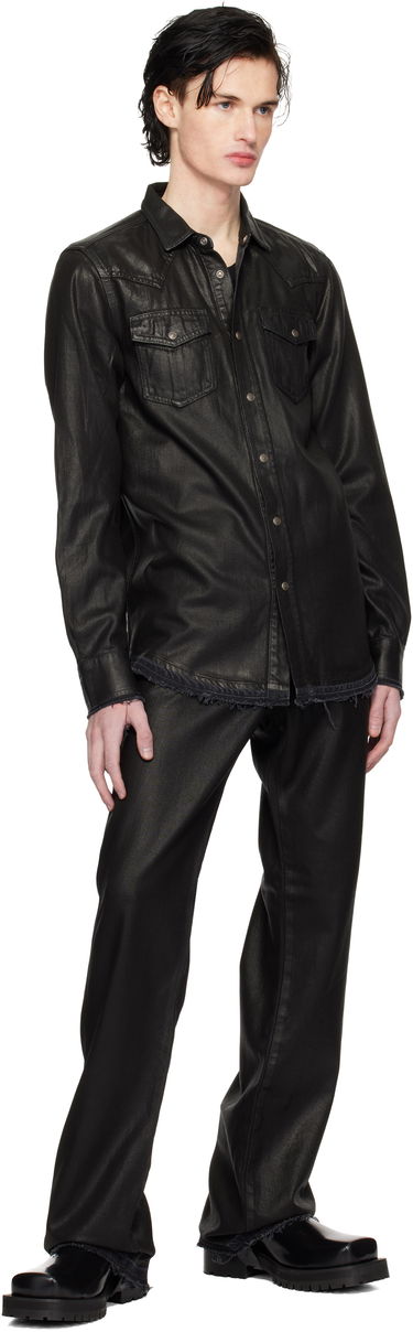Риза Diesel D-Vega Black Denim Shirt Черно | A12622-068MR-02, 3